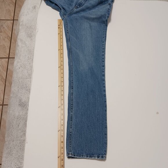 Abercrombie & Fitch 90s Straight Ultra High Rise Jeans Size 29 Long - Picture 12 of 13